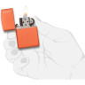 Zippo Classic 231ZL — матовая оранжевая